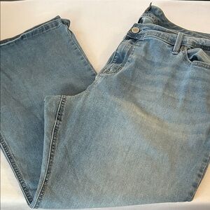 Torrid Light Wash Denim Jeans Slim Boot Super Stretch 20XS in EUC